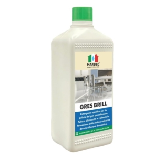 Marbec Gres Brill pulisce, disincrosta e rallenta la formazione della patina calcarea sul gres porcellanato. È un prodotto concentrato ideale per la pulizia ordinaria, anche frequente, soprattutto in presenza di acqua domestica molto calcarea. Può essere usato per lavaggi manuali o con attrezzature lavapavimenti domestiche. Prezzo 13,55 euro. www.amazon.it Marbec Gres Brill pulisce, disincrosta e rallenta la formazione della patina calcarea sul gres porcellanato. È un prodotto concentrato ideale per la pulizia ordinaria, anche frequente, soprattutto in presenza di acqua domestica molto calcarea. Può essere usato per lavaggi manuali o con attrezzature lavapavimenti domestiche. Prezzo 13,55 euro. www.amazon.it