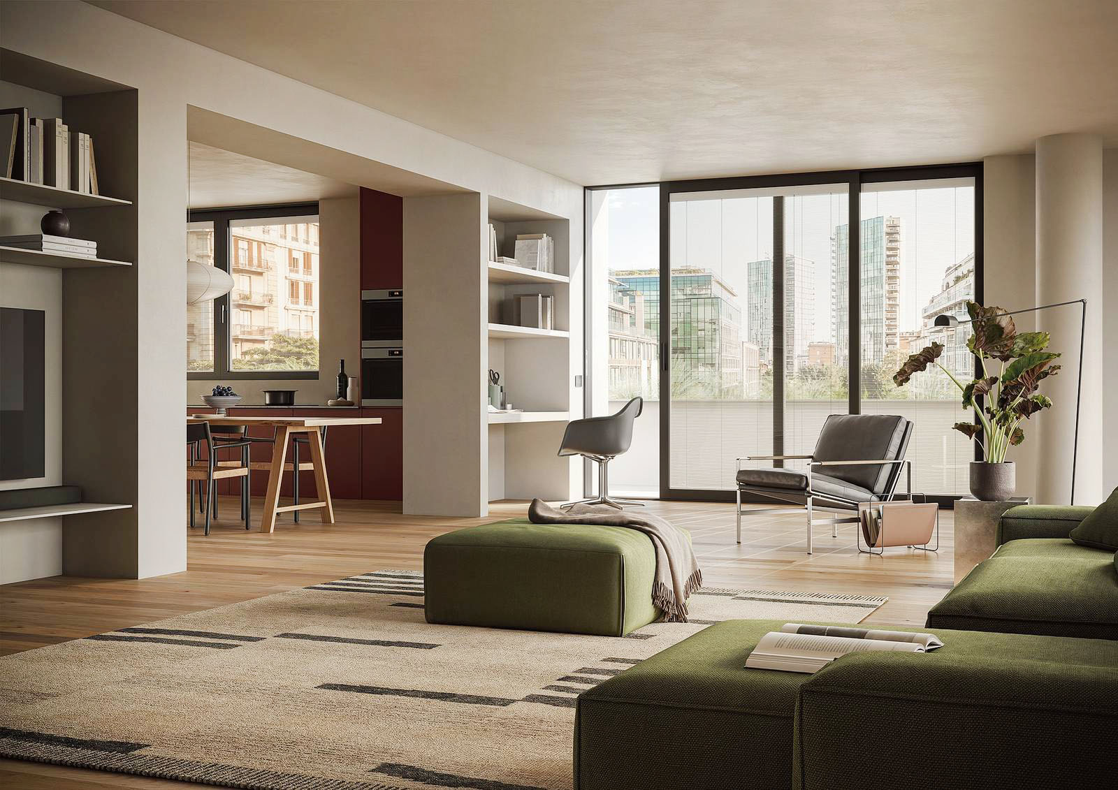 Un gesto, nessun ostacolo: con ScreenLine® apri lo scorrevole e sei all’aperto Un gesto, nessun ostacolo: con ScreenLine® apri lo scorrevole e sei all’aperto