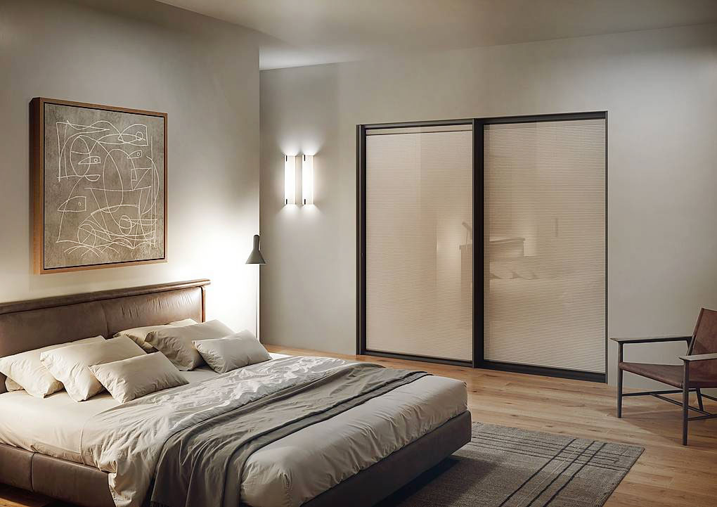 Plissé oscurante,  ideali per la camera da letto perché offrono un eccellente oscuramento Plissé oscurante,  ideali per la camera da letto perché offrono un eccellente oscuramento