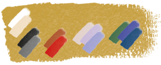 Pennellata abbinamenti con oro Pennellata abbinamenti con oro