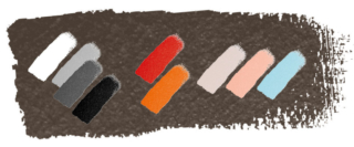 Pennellata abbinamenti con testa di moro Pennellata abbinamenti con testa di moro