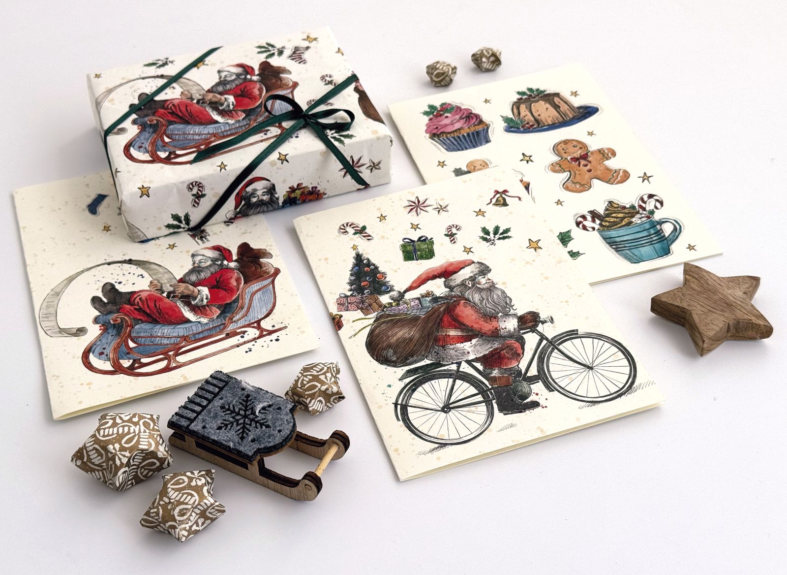 L'essenza dell'attesa del Natale, soprattutto per i più piccoli, è colta dalle nuove fantasie di Tassotti. La fantasia Babbo Natale in Arrivo racchiude tutta la suspence che precede la notte di Natale, in cui ogni bimbo si addormenta aspettando la slitta carica di doni di Babbo Natale. L'essenza dell'attesa del Natale, soprattutto per i più piccoli, è colta dalle nuove fantasie di Tassotti. La fantasia Babbo Natale in Arrivo racchiude tutta la suspence che precede la notte di Natale, in cui ogni bimbo si addormenta aspettando la slitta carica di doni di Babbo Natale.