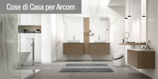 L’evoluzione contemporanea dell’arredobagno: le linee Arcom Shape e Arcom Wind