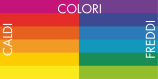 colori caldi e freddi