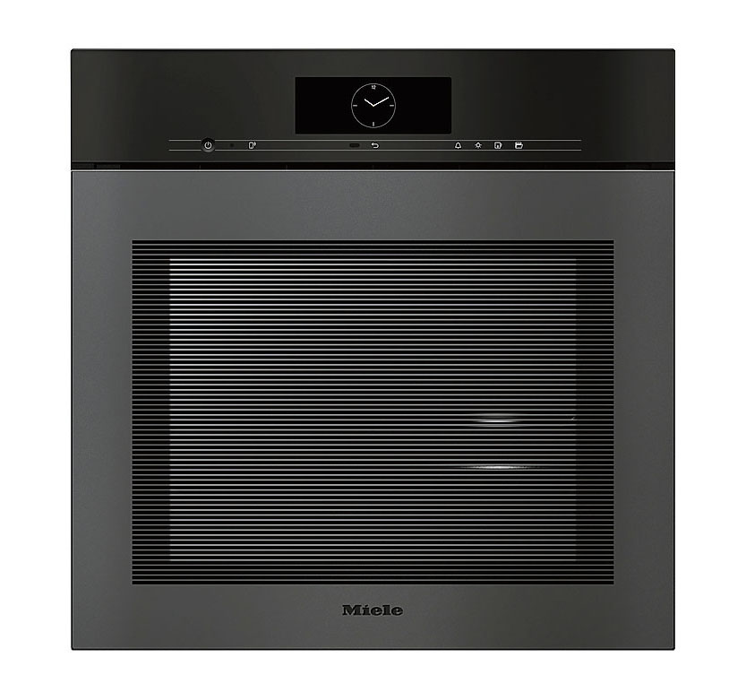 Il forno a vapore combinato DGC 7860 HC Pro di Miele prevede calore
secco e umido. Con tecnologia a vapore DualSteam, ha sonda termometrica senza cavo e connessione con Miele@home. È in classe energetica
A+. Misura L 59,5 x P 56,7 x
H 59,6 cm e costa 6.689 euro. www.miele.it Il forno a vapore combinato DGC 7860 HC Pro di Miele prevede calore
secco e umido. Con tecnologia a vapore DualSteam, ha sonda termometrica senza cavo e connessione con Miele@home. È in classe energetica
A+. Misura L 59,5 x P 56,7 x
H 59,6 cm e costa 6.689 euro. www.miele.it