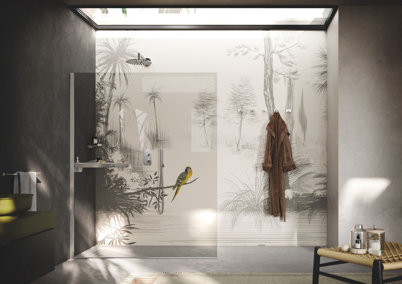 La parete doccia Walk-in di Inda è realizzata con vetro temperato con spessore di 8 mm. In foto ha profilo dalla finitura Nickel spazzolato e vetro trasparente. Misura L 80 x H 200 cm. Prezzo, comprensivo di barra modulare angolare, 1.966 euro. www.inda.net La parete doccia Walk-in di Inda è realizzata con vetro temperato con spessore di 8 mm. In foto ha profilo dalla finitura Nickel spazzolato e vetro trasparente. Misura L 80 x H 200 cm. Prezzo, comprensivo di barra modulare angolare, 1.966 euro. www.inda.net