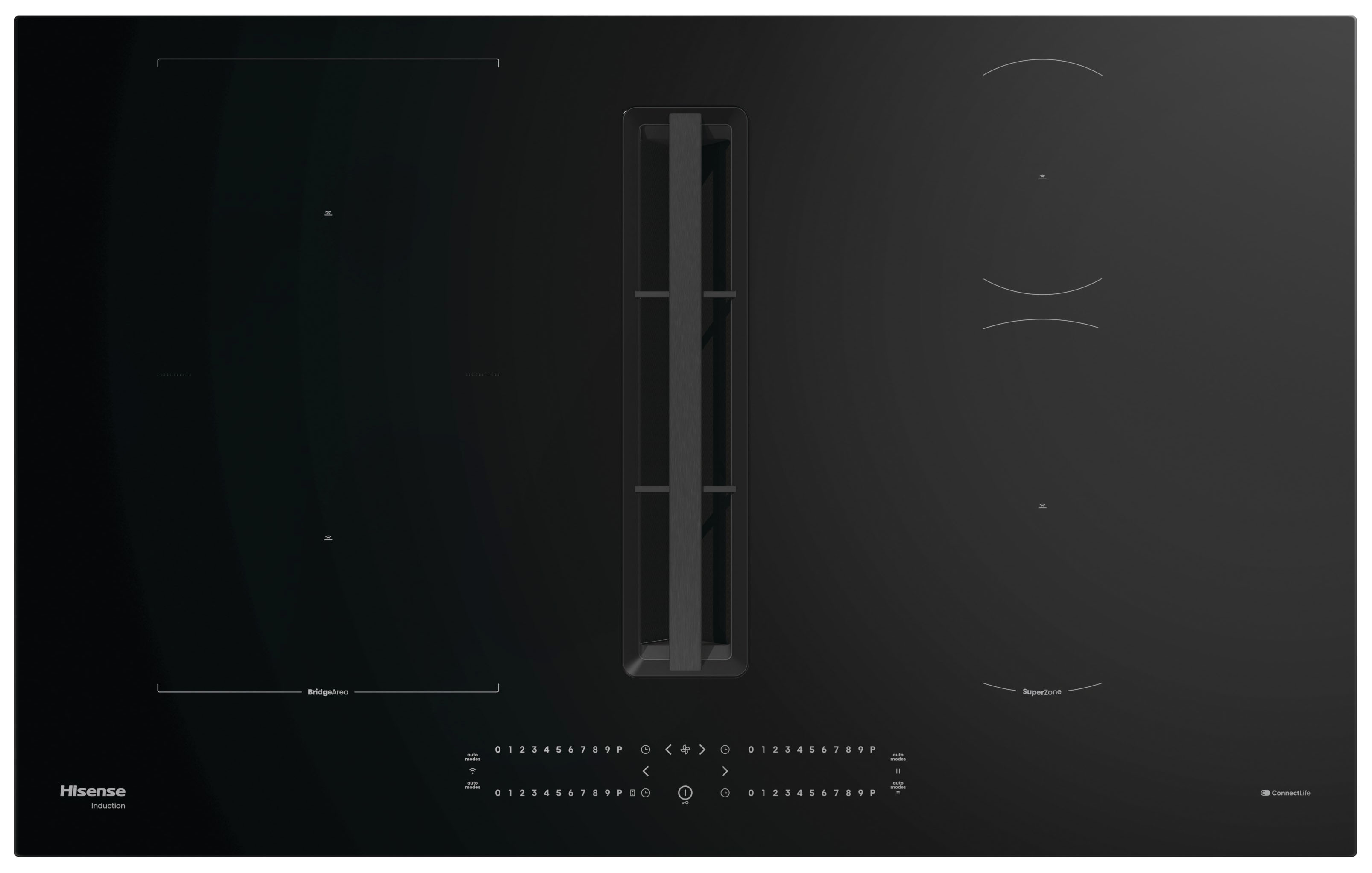 Nome: HEH8432BSCWF di Hisense
Con cappa integrata: sì
Classe efficienza energetica: –
Zone di cottura: 4
Assorbimento max: 7,4 Kw
Livelli: 10
Misure: 83 cm
Caratteristiche: La superficie in vetroceramica nera ospita quattro zone di cottura indipendenti con potenze variabili fino a 3.000 W ma la tecnologia AreaFlex unisce due zone adiacenti per creare superfici di cottura più ampie. Integrata al centro del piano, la cappa aspirante lavora sia in modalità aspirazione sia a ricircolo.
Prezzo: da rivenditore
Sito web azienda: www.hisense.com Nome: HEH8432BSCWF di Hisense
Con cappa integrata: sì
Classe efficienza energetica: –
Zone di cottura: 4
Assorbimento max: 7,4 Kw
Livelli: 10
Misure: 83 cm
Caratteristiche: La superficie in vetroceramica nera ospita quattro zone di cottura indipendenti con potenze variabili fino a 3.000 W ma la tecnologia AreaFlex unisce due zone adiacenti per creare superfici di cottura più ampie. Integrata al centro del piano, la cappa aspirante lavora sia in modalità aspirazione sia a ricircolo.
Prezzo: da rivenditore
Sito web azienda: www.hisense.com