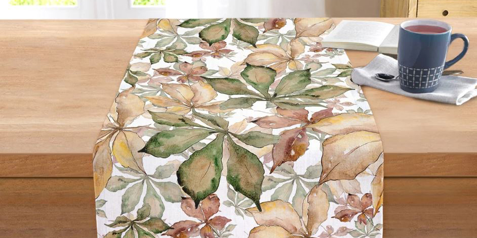 runner Autumn Leaves di Mia Home su Bonami