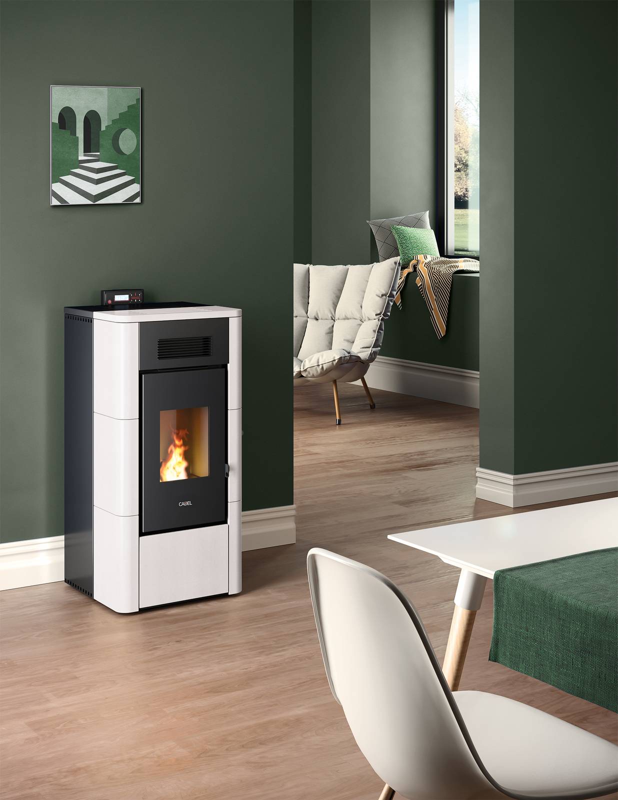 Termostufa River Idro 18 di Cadel