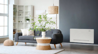 Profondi solo 12,7 cm, i ventilconvettori della linea Jolly Style di Ferroli sono molto silenziosi ed efficienti grazie al motore ECM brushless. Disponibili in 4 modelli con potenza di raffrescamento da 0,4 a 3,4 kW e di riscaldamento da 0,5 a 3,3 kW, hanno comandi touch screen e display LCD. Prezzo a partire da 671 euro. www.ferroli.com