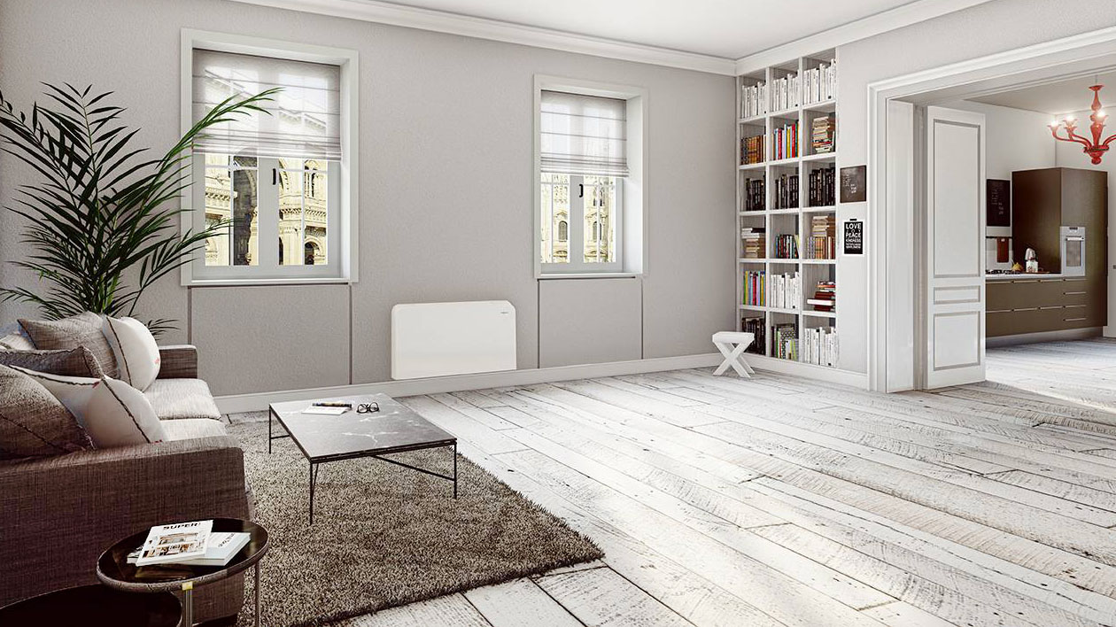 Slim W di Viessmann è il ventilconvettore a inverter a mobiletto per applicazioni a soffitto, a parete e a pavimento. La gamma è composta da modelli con 7 taglie di potenza differenti. Lo spessore minimo è di 12,9 cm per le taglie da 200 a 1000 e di 17,9 cm per le taglie 1400 e 1600. Tutte le macchine sono equipaggiate di serie con comando precablato e motore DC inverter ad elevata silenziosità per consumi elettrici ridotti. Prezzo da rivenditore. www.viessmann.it