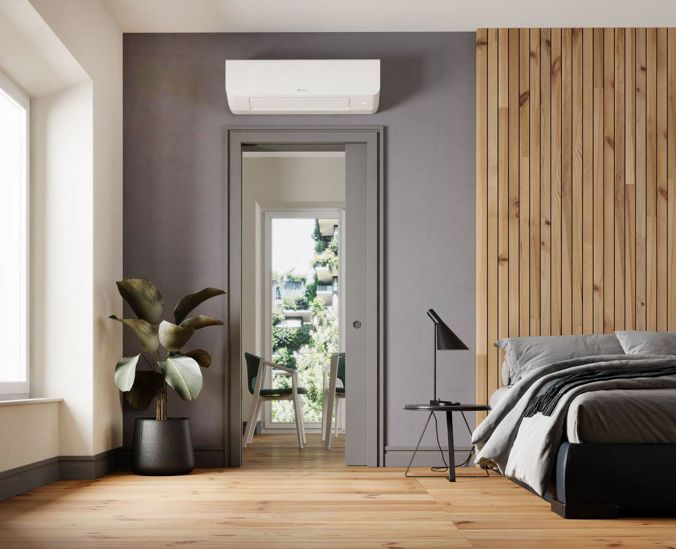 Progettati per lo spazio sopra-porta, la gamma Bi2 Wall di Olimpia Splendid comprende 12 ventilconvettori che raggiungono fino a 3,9 kW di potenza. Compatti, hanno un’altezza di 30 cm (lo spazio sopra-porta è di circa 50 cm) e su una larghezza di 94 cm (i serramenti interni sono di circa 100 cm). Sono dotati di multiset control, l’elettronica integrata che permette molteplici opzioni di comando: touch a bordo macchina, telecomando, comando a parete, sistema domotico oppure da smartphone e tablet, grazie all’app mobile e al nuovo wi-fi integrabile. Prezzo da rivenditore. www.olimpiasplendid.it