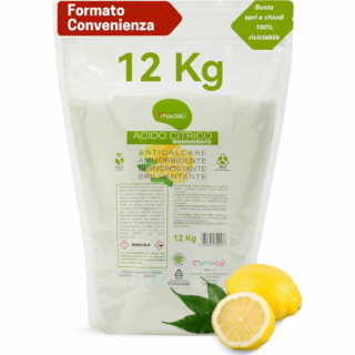 Ideale per disincrostare e pulire approfonditamente, lascia anche un gradevole profumo. Prezzo: 49,90 euro per confezione da 12 kg su amazon.it