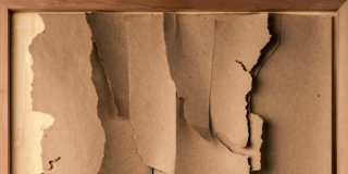 Aosta, Senza titolo 2014, carta su tavola, cm. 58×50 Aosta, Senza titolo 2014, carta su tavola, cm. 58×50