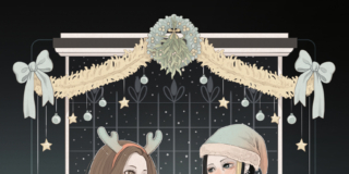 BlackBanshee_A typical and quiet Japanese Christmas night_illustrazionedigitale_2023 BlackBanshee_A typical and quiet Japanese Christmas night_illustrazionedigitale_2023