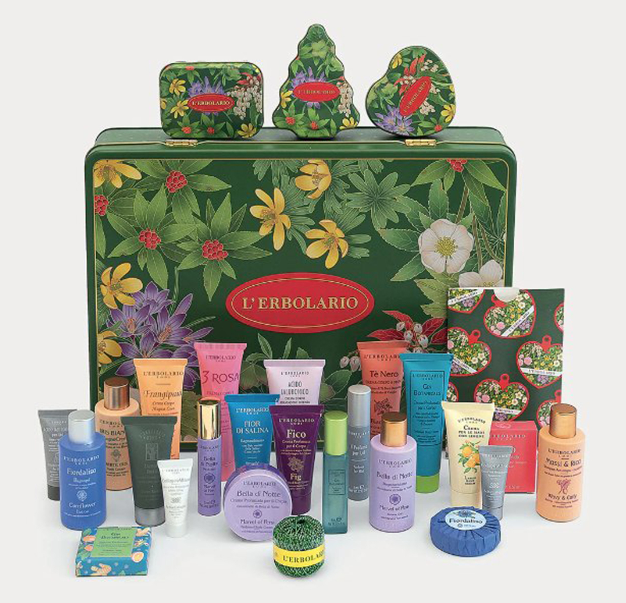 Calendario Erbolario, con prodotti per il beauty Calendario Erbolario, con prodotti per il beauty