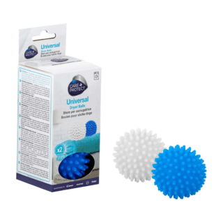 Le palline per asciugatrice di Care + Protect evitano la deformazione dei tessuti, migliorando l’asciugatura senza far scolorire i capi, grazie al rivestimento in silicone. Prezzo: 10,13 euro su amazon.it Le palline per asciugatrice di Care + Protect evitano la deformazione dei tessuti, migliorando l’asciugatura senza far scolorire i capi, grazie al rivestimento in silicone. Prezzo: 10,13 euro su amazon.it