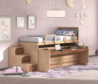 Cinius letto con scrivania estraibile Cinius letto con scrivania estraibile