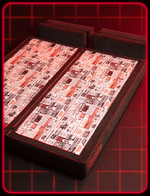 Divano letto RIFT aperto