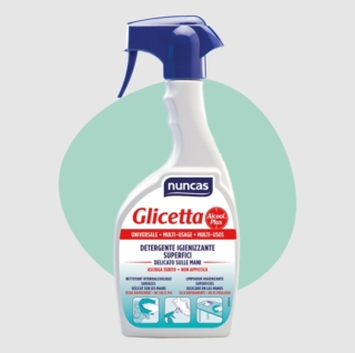 Glicetta Alcool Plus Igienizzante di Nuncas è un prodotto multiuso quotidiano ideale per l'igiene di tutte le superfici lavabili della casa come piani cottura, wc, rubinetti, piastrelle, maniglie e molto altro ancora. Asciuga rapidamente, non lascia aloni o residui appiccicosi. Prezzo 9,85 euro. https://nuncas.com/ Glicetta Alcool Plus Igienizzante di Nuncas è un prodotto multiuso quotidiano ideale per l'igiene di tutte le superfici lavabili della casa come piani cottura, wc, rubinetti, piastrelle, maniglie e molto altro ancora. Asciuga rapidamente, non lascia aloni o residui appiccicosi. Prezzo 9,85 euro. https://nuncas.com/