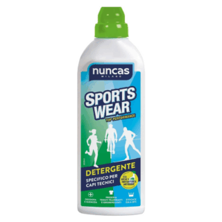 Nuncas nella sua gamma vanta un prodotto specifico per capi tecnici: Sportswear. Si tratta di un detergente appositamente studiato per preservare l’idrorepellenza dei tessuti, deodorando e igienizzando giubbini e altro già a 20°. Prezzo: 7,73 euro su amazon.it Nuncas nella sua gamma vanta un prodotto specifico per capi tecnici: Sportswear. Si tratta di un detergente appositamente studiato per preservare l’idrorepellenza dei tessuti, deodorando e igienizzando giubbini e altro già a 20°. Prezzo: 7,73 euro su amazon.it