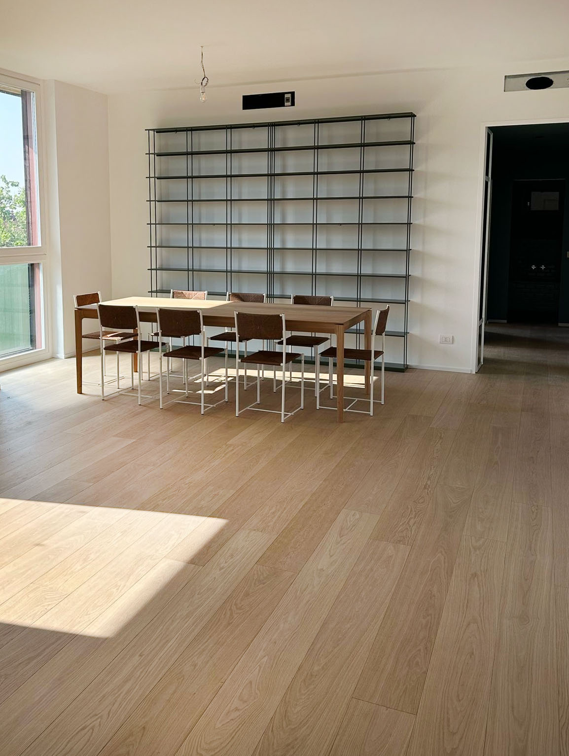 Parquet in listoni a correre lunghezze diverse