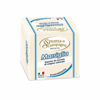 Le scaglie di sapone di Marsiglia, sciolte in acqua, consentono una pulizia delicata ma efficace dei vetri satinati. Prezzo: 13,50 euro per una confezione da 10 pezzi su amazon.it Le scaglie di sapone di Marsiglia, sciolte in acqua, consentono una pulizia delicata ma efficace dei vetri satinati. Prezzo: 13,50 euro per una confezione da 10 pezzi su amazon.it