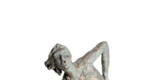 YAYA – ERIKA 2018 bronzo patinato a fuoco P.A.