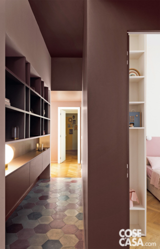 corridoio con cementine