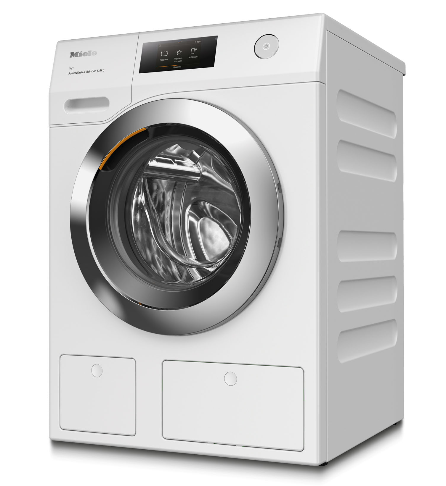 In classe A e con dosaggio automatico e preciso del detersivo grazie al sistema TwinDos®, WCR870WPS PWash2.0&TDosXL&WiFi di Miele ha programma QuickPowerWash che dura 49’ a 40 ° con risultati ottimali perché utilizza tecnologie specifiche, come l'iniezione di acqua e un trattamento intensivo, per accelerare il processo di pulizia, garantendo al contempo un'elevata classe di efficienza energetica. Capiente 9 kg e con centrifuga massima di 1.600 giri/minuto, permette di aggiungere o prelevare i capi durante il ciclo di lavaggio senza interrompere il programma. È gestibile da appa per controllare i consumi energetici, creare programmi personalizzati e molto altro ancora. Misura L 60 x P 64 x H 85 cm. Prezzo 1.999 euro. www.miele.it