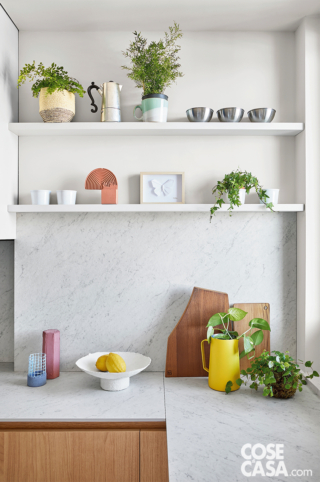 piano lavoro cucina in marmo