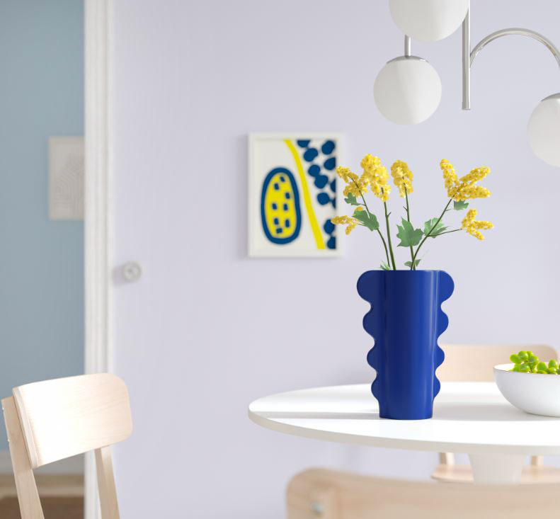 Il vaso Doftbraken di Ikea Italia è realizzato in gres con vetrina pigmentata in un'intensa tonalità di blu e ha una forma e un design essenziale e raffinato che permette di utilizzarlo anche senza fiori come complemento di arredo. Misura L 20 x H 28 cm. Prezzo 17 euro. https://www.ikea.com Il vaso Doftbraken di Ikea Italia è realizzato in gres con vetrina pigmentata in un'intensa tonalità di blu e ha una forma e un design essenziale e raffinato che permette di utilizzarlo anche senza fiori come complemento di arredo. Misura L 20 x H 28 cm. Prezzo 17 euro. https://www.ikea.com