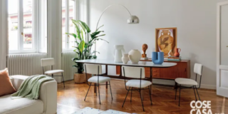 Casa d’epoca con arredi moderni per una giovane coppia