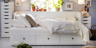 Letto singolo “superdotato” e salvaspazio con cassetti, contenitore e/o secondo letto