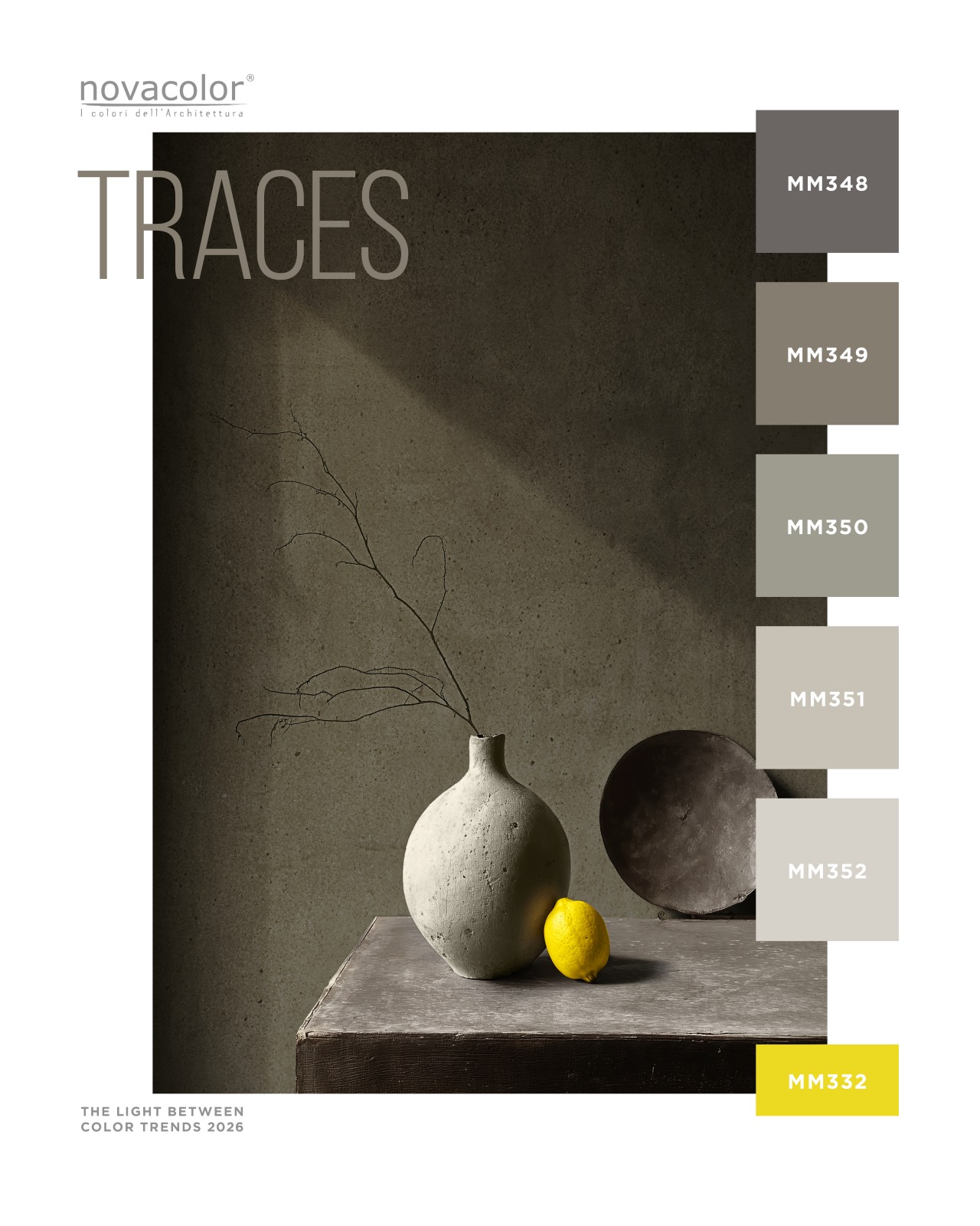 Novacolor palette Traces