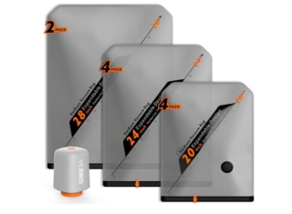 I sacchetti sottovuoto per vestiti Vacbird sono una soluzione salvaspazio per gli armadi o per la valigia. Sono realizzati in materiale sicuro, antibatterico e resistente agli strappi, durevole e resistente all'usura, riutilizzabile più volte. Un lato delle buste è trasparente per consentire di identificare il contenuto facilmente, mentre il design arrotondato degli angoli si adatta all'interno della valigia, ottimizzagli gli spazi. Il set dieci sacchetti sottovuoto di diverse dimensioni, una pompa elettrica senza fili e un cavo di ricarica. Prezzo 34,89 euro. www.amazon.it I sacchetti sottovuoto per vestiti Vacbird sono una soluzione salvaspazio per gli armadi o per la valigia. Sono realizzati in materiale sicuro, antibatterico e resistente agli strappi, durevole e resistente all'usura, riutilizzabile più volte. Un lato delle buste è trasparente per consentire di identificare il contenuto facilmente, mentre il design arrotondato degli angoli si adatta all'interno della valigia, ottimizzagli gli spazi. Il set dieci sacchetti sottovuoto di diverse dimensioni, una pompa elettrica senza fili e un cavo di ricarica. Prezzo 34,89 euro. www.amazon.it