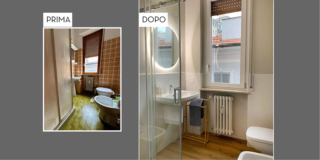 Ristrutturazione bagno, veloce e low budget: foto del prima e dopo