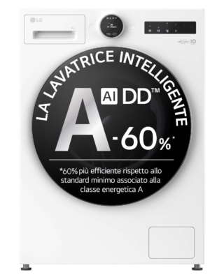 Nella lavatrice Next AI DD™ F4X9009TWCE di Lg il programma AI Wash con Intelligenza Artificiale riconosce i tessuti e sceglie i movimenti di lavaggio più appropriati per preservare le fibre dei capi. Attraverso l’app ThinQ UP è anche possibile nuovi programmi specifici per le diverse tipologie di bucato e aggiornare la lavatrice con nuove funzionalità. Amica dell’ambiente, ha programma Microplastic Care che riduce del 60% l'emissione di microplastiche nell'acqua di scarico grazie a un lavaggio più accurato dei capi. Misura L 60 x P 56,5 x H 85 cm. Prezzo 899 euro. www.lg.com