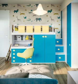 Fa parte della collezione Uno per tutti 2023 - Linea Top/Job di Giessegi il letto a soppalco ad una piazza e mezza, con la struttura in laccato/nobilitato disponibile in diverse varianti di colore, che nella parte inferiore è dotato di un armadio, di una cassettiera e di una scrivania, per ottimizzare al meglio lo spazio. Misura L 250 x P 127 x H 176 cm. Prezzo 2.709 euro + IVA. https://www.giessegi.it Fa parte della collezione Uno per tutti 2023 - Linea Top/Job di Giessegi il letto a soppalco ad una piazza e mezza, con la struttura in laccato/nobilitato disponibile in diverse varianti di colore, che nella parte inferiore è dotato di un armadio, di una cassettiera e di una scrivania, per ottimizzare al meglio lo spazio. Misura L 250 x P 127 x H 176 cm. Prezzo 2.709 euro + IVA. https://www.giessegi.it