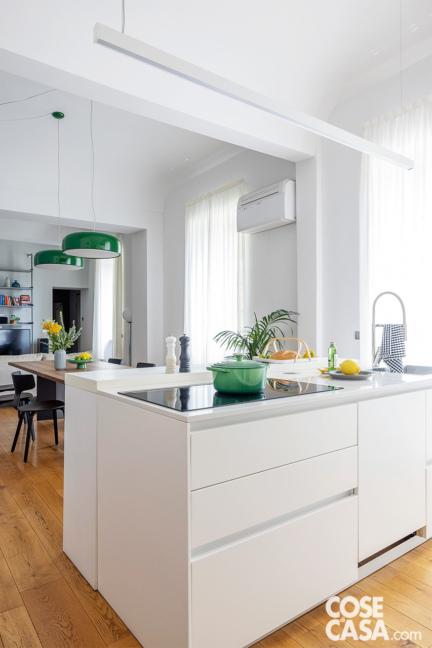 piano cottura e cappa hi tech