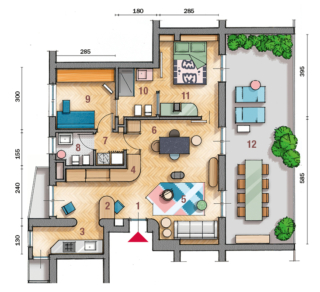 pianta casa 80 mq pianta casa 80 mq