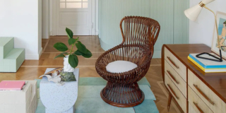 Casa d’epoca con arredi moderni per una giovane coppia Casa d’epoca con arredi moderni per una giovane coppia