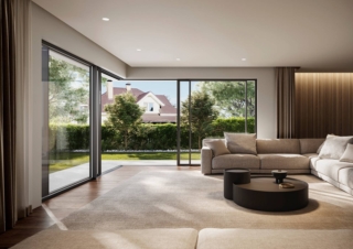 serramenti vetrate Schüco ASE 51 PD_Angolo 2D1 90_Aperto serramenti vetrate Schüco ASE 51 PD_Angolo 2D1 90_Aperto