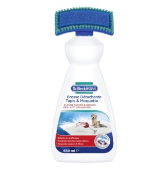 Dr Beckmann Active Spazzola detergente per tappeti/moquette ha una potente formula all'ossigeno attivo che elimina le macchie ostinate come il vino rosso, caffè, succo, cola, tè, grasso, olio, trucco, fango. Al tempo stesso rispetta colori e fibre: la formula preserva i colori e le fibre ed è adatta a tutti i tipi di tappeti e moquette. La sua spazzola permette un'applicazione efficace e precisa. Prezzo 9,21 euro. www.amazon.it