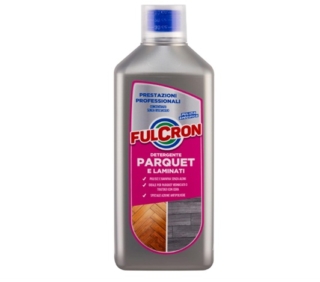 Fulcron Detergente Parquet e Laminati è un detergente concentrato per la pulizia specifica di pavimenti in parquet verniciato, anche se trattato con cere professionali. Privo di solventi e arricchito con sapone di cocco, pulisce e ravviva le superfici senza intaccare i trattamenti di protezione. Non richiede operazioni di risciacquo e, grazie al suo potere antistatico, rallenta il ridepositarsi della polvere per giorni. Prezzo 6,90 euro. www.amazon.it