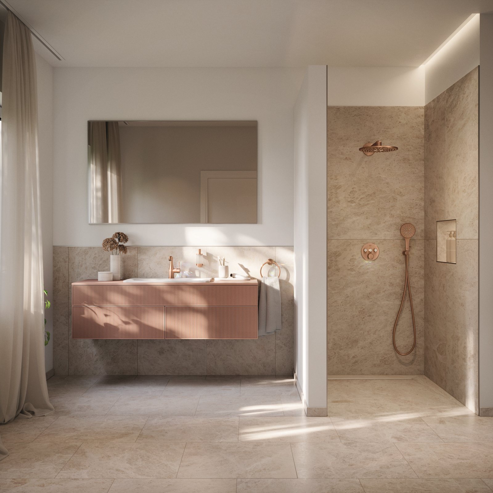 GROHE Accenti Metallici Oro Rosa Spazzolato Essence