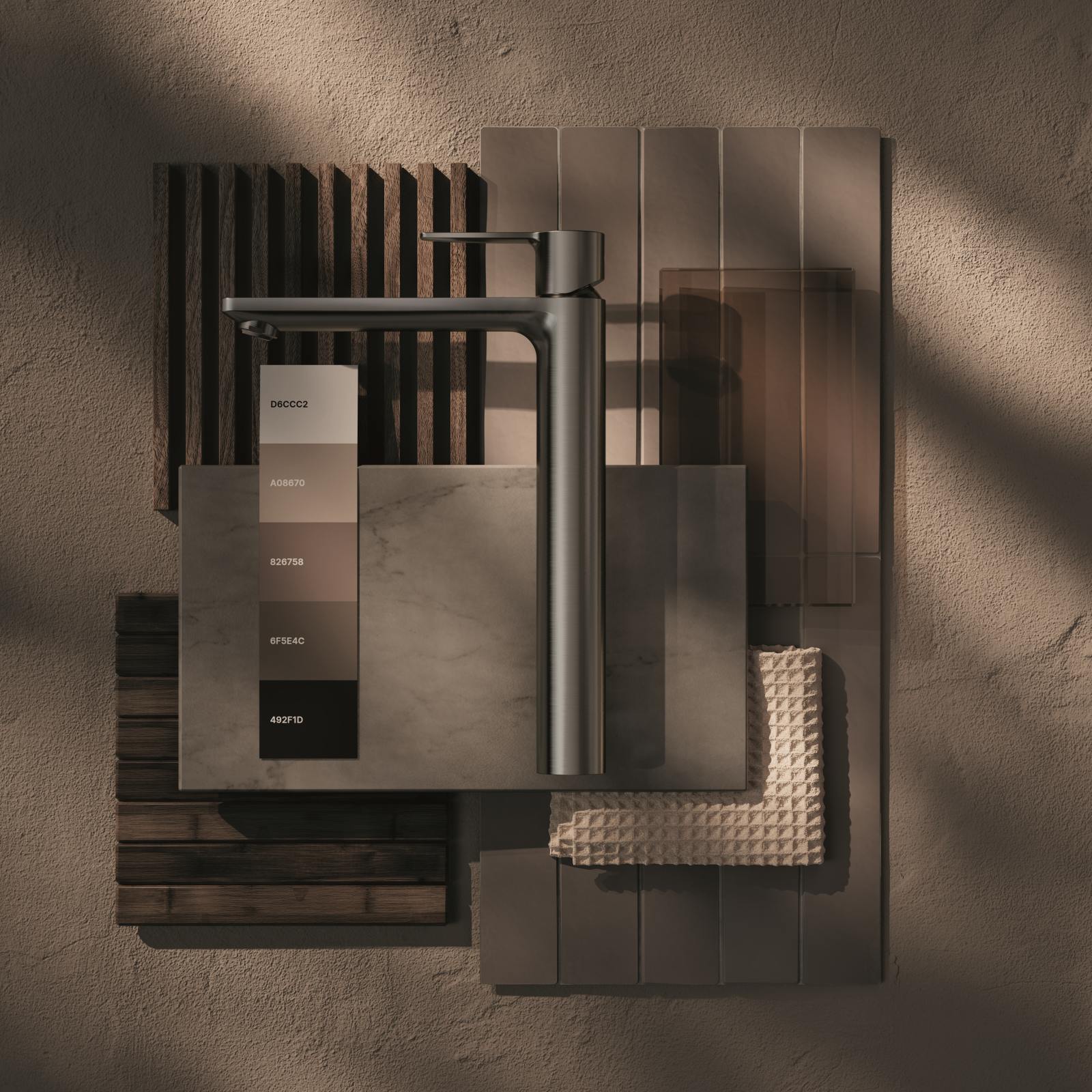 GROHE Natura Lineare grigio antracite