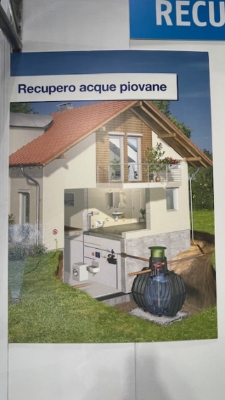 Di Petroltecnica, il sistema per il recupero delle acque piovane. Di Petroltecnica, il sistema per il recupero delle acque piovane.