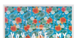 Pietro Terzini, Loewe Sun, 2024, acrilico su carta, 174×163 cm