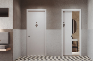 Unico Evo di Ermetika è il controtelaio perfetto per due porte scorrevoli contrapposte. Permette di gestire con efficienza lo spazio abitativo grazie alla sua capacità di ospitare due porte scorrevoli in un'unica struttura. Progettato per massimizzare la funzionalità, questo sistema consente di installare due ante parallele che scorrono in senso inverso, rendendo fluido e lineare l’accesso ad ambienti attigui. Le ante scorrevoli possono essere anche di dimensioni diverse, offrendo massima flessibilità e personalizzazione. Nella misura L 80 x H 210 cm il prezzo del telaio + porta grezza è 1.460 euro + Iva. www.ermetika.com